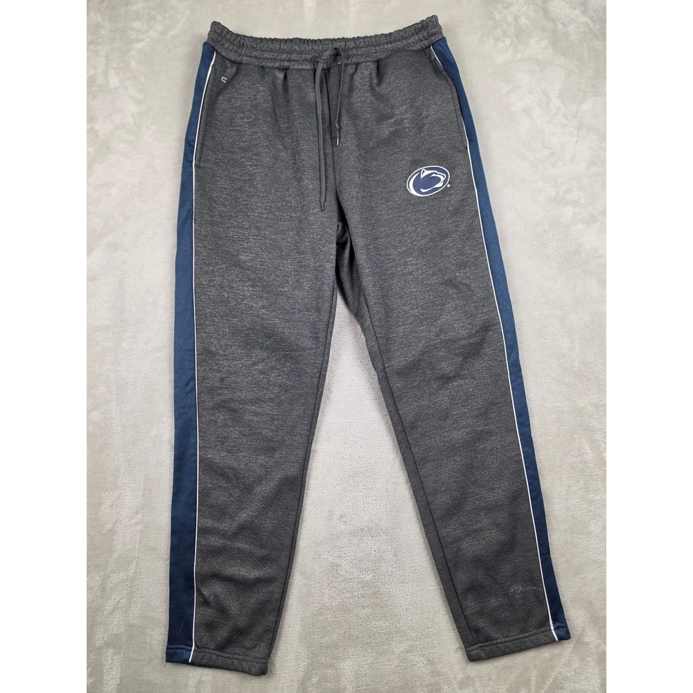 Colosseum Penn State Nittany Lions Sweatpants Mens Large Gray Blue Joggers NCAA